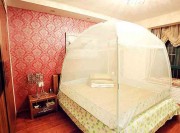 溫情雅致田園風(fēng)格100平米二居室兒童房背景墻裝修效果圖