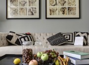 清爽明亮田園風(fēng)格95平米二居室客廳背景墻裝修效果圖 清爽明亮田園風(fēng)格95平米二居室客廳背景墻裝修效果圖