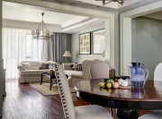 清爽明亮田園風(fēng)格95平米二居室餐廳吊頂裝修效果圖 清爽明亮田園風(fēng)格95平米二居室餐廳吊頂裝修效果圖