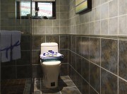 熱情洋溢地中海風格90平米二居室衛生間裝修效果圖