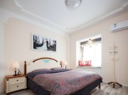 清新浪漫地中海風格90平米二居室臥室背景墻裝修效果圖