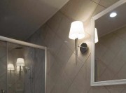 清淡時尚美式風格120平米三居室衛生間浴室柜裝修效果圖