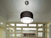 清淡時尚美式風格120平米三居室餐廳吊頂裝修效果圖