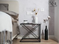 原木森林，自然之美；北歐風。