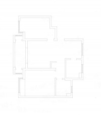 沈陽裝修90㎡ 現代簡約兩居室