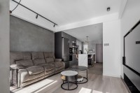 沈陽整屋裝修效果案例62平米現(xiàn)代簡約風(fēng)一居室-沈陽裝修推薦