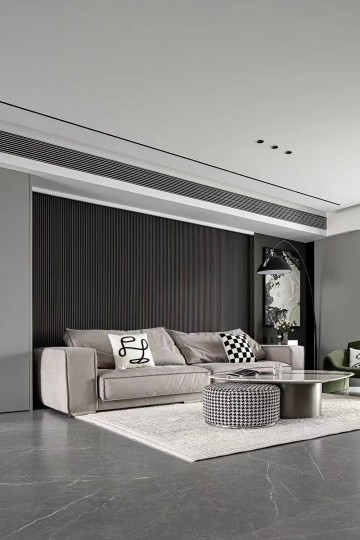 2024簡約風格設計案例_沈陽裝修公司_沈陽舊房改造_龍坤裝飾