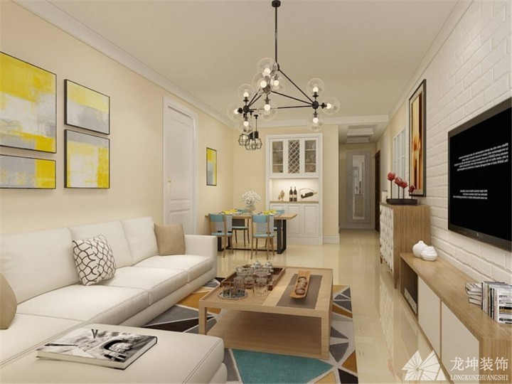 簡(jiǎn)約風(fēng)73平米 簡(jiǎn)約風(fēng)73平米